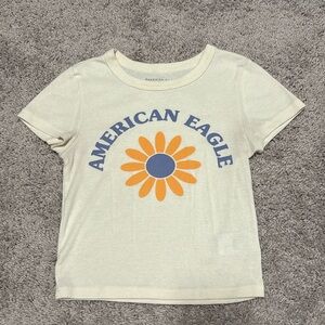 american eagle baby tee